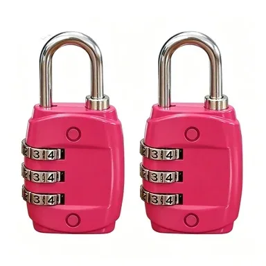 mini cadenas à combinaison à 3 chiffres en alliage de zinc, disponible en plusieurs couleurs, serrure à code de sécurité pour bagages, valises, sacs à dos, tiroirs et armoires
