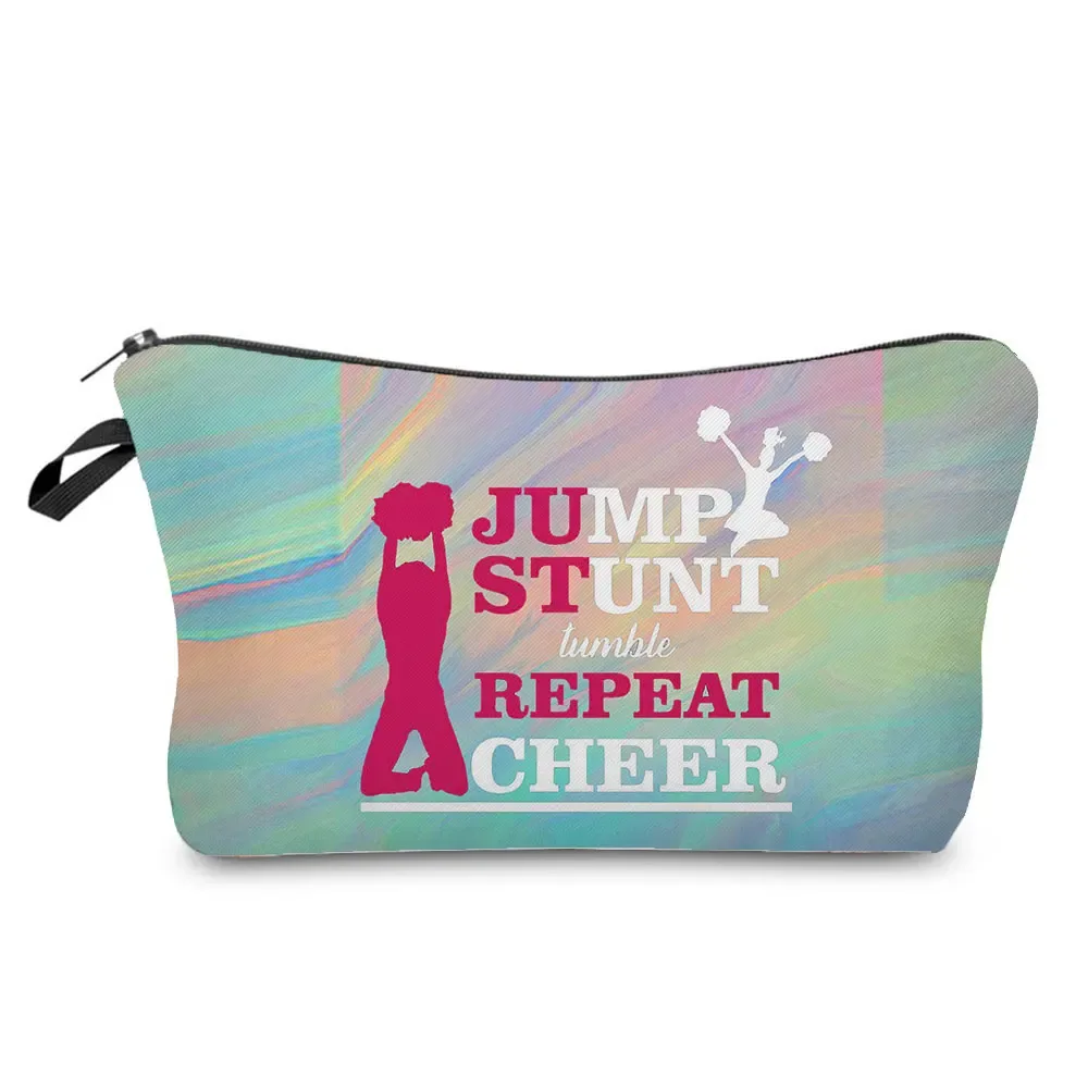 trousse à cosmétiques pom-pom girl pour femmes, trousses de maquillage pour adolescentes, pocommuniste de maquillage pour femmes, cadeau