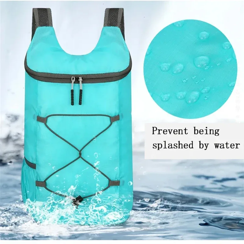 nouveau sac à dos unisexe léger pliant multicolore sac à dos extérieur printemps mode mini sac fourre-tout