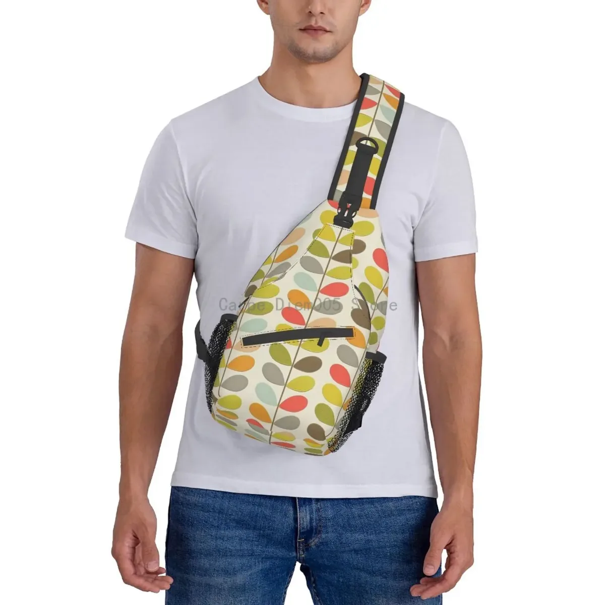 orla kiely sling crossbody chest bag pour homme, sac à dos initié pour la randonnée