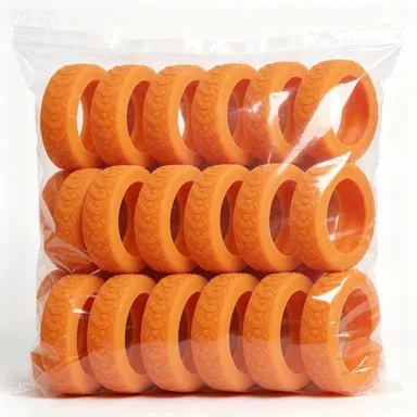 protège-roues en silicone pour valise, housse de protection silencieuse pour roulettes de trolley, accessoires de valise