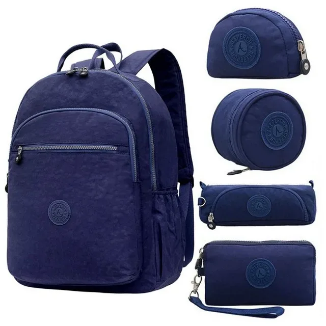 aceperch – sac à dos d'école en nylon pour filles et adolescentes, pour ordinateur portable