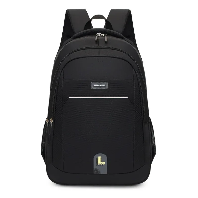 sac à dos de voyage à la mode de grande capacité pour hommes, sac d'étudiant, sac pour ordinateur portable simple, sacs à double épaule pour ordinateur portable d'affaires