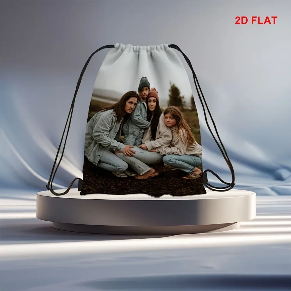 sac à dos personnalisé avec cordon de serrage, sac à cordon portable, adapté pour la salle de sport, les voyages, le sport, cadeau de rentrée scolaire, 1 pièce