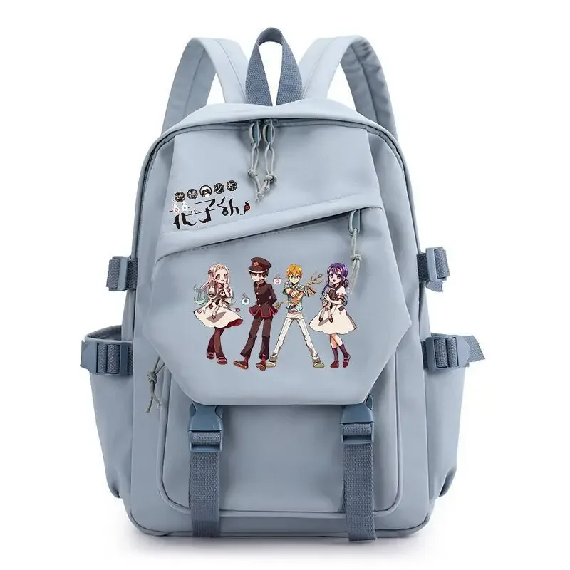sac à dos hanako kun lié aux toilettes, sac d'école de dessin animé hanako yashiro nene minamoto kou, cartable de voyage pour étudiants de grande capacité