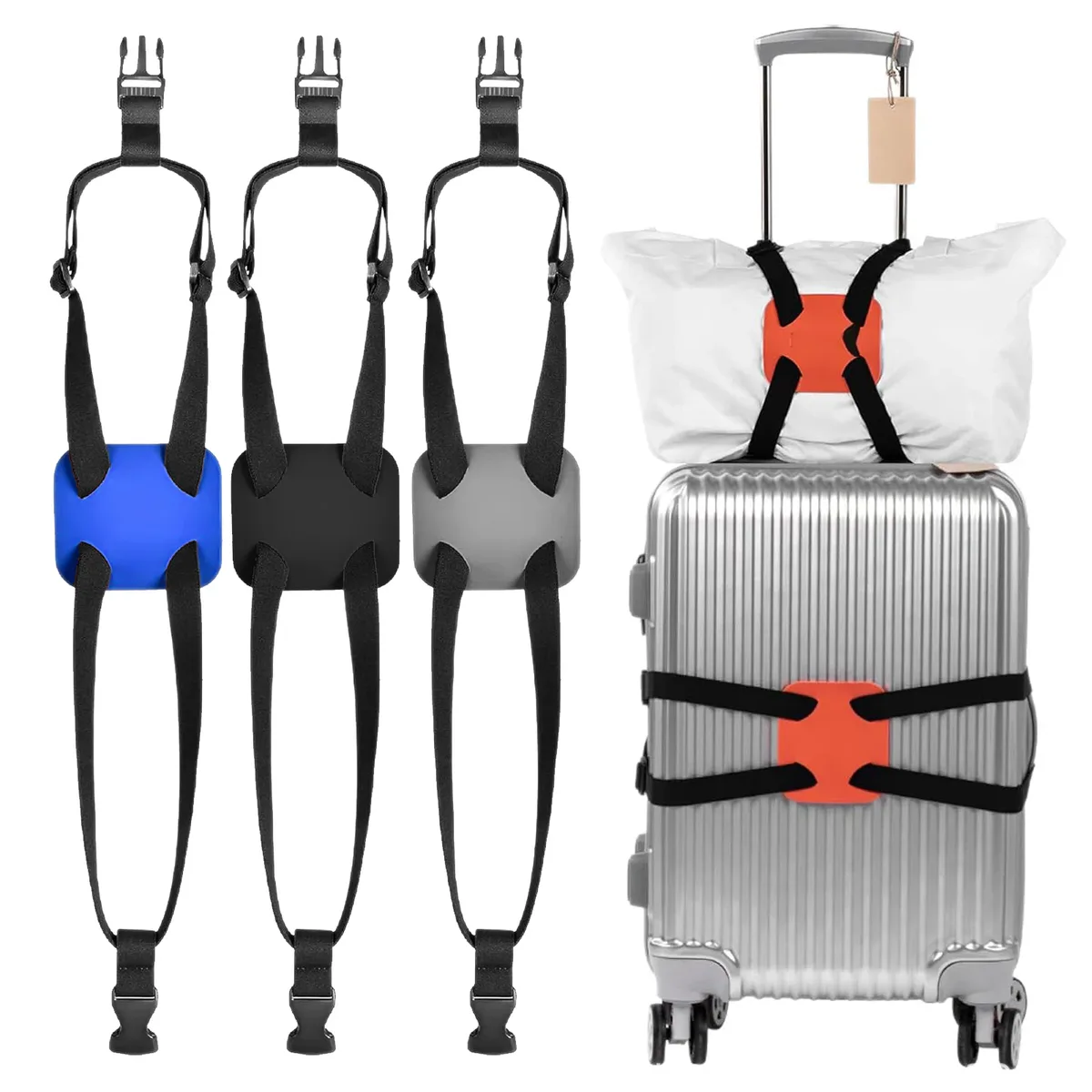 Sangle de renfort pour bagages, sangle élastique pour valise, accessoires de voyage en plein air