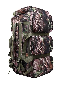 caranfier hommes camouflage voyage en plein air sacs d'escalade oxford toile sacs à main imperméables grande capacité portable sac à dos duffle