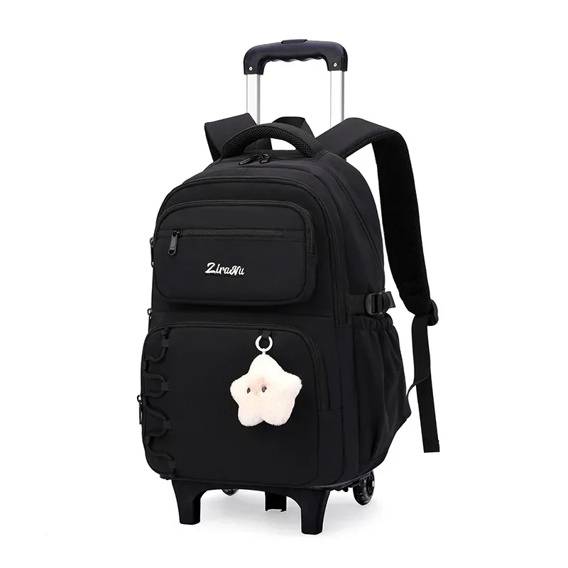 sac à dos scolaire pour enfants, sac à roulettes pour filles, sac à dos pour étudiants, sac à livres pour enfants, sac à dos à roulettes, sac à dos à roulettes
