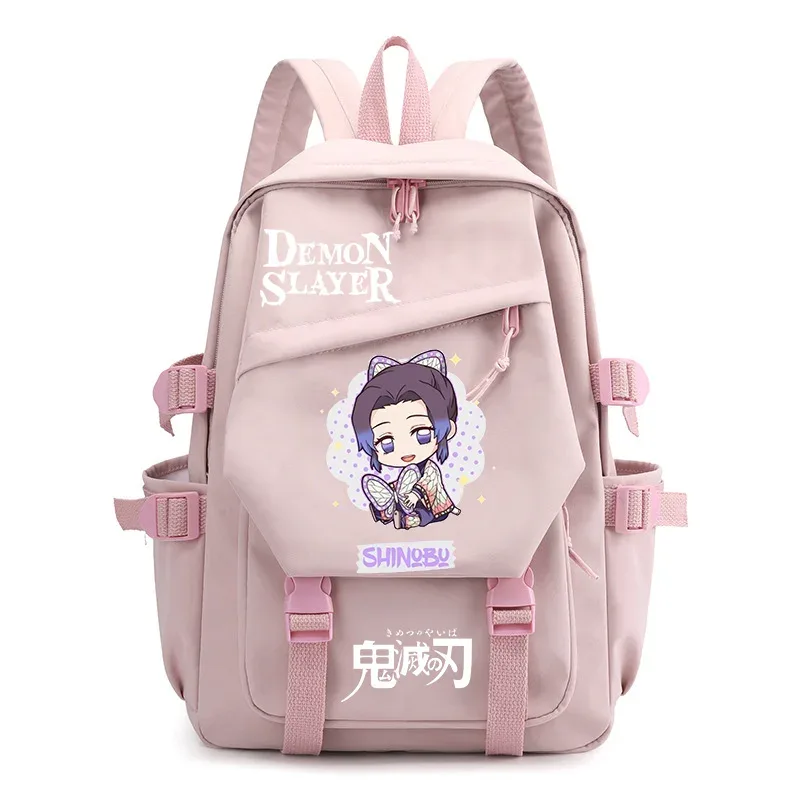 sac à dos transfrontalier amazon cartoon demon slayer pour hommes, sac d'école de voyage pour ordinateur de grande capacité pour étudiants