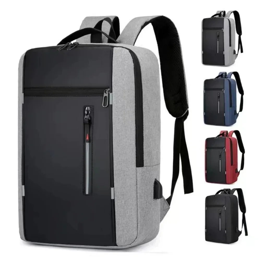 Sac à dos d'affaires étanche hommes USB sacs à dos d'école 15.6 pouces sac à dos pour ordinateur portable grande capacité sacs à dos pour hommes sac à dos sacs