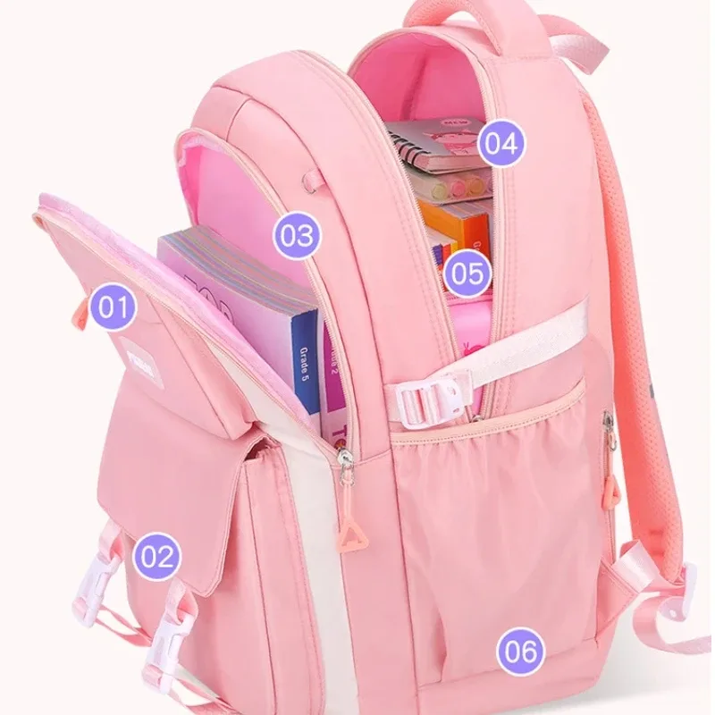 sacs d'école pour enfants pour filles grand cartable kawaii école primaire sac à dos enfants livre sac étanche ordinateur portable voyage sac à dos