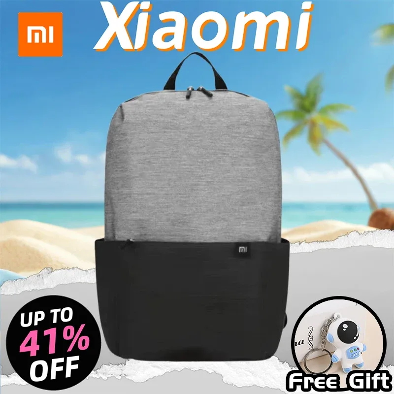 XIAOMI-Petit sac à dos coloré pour hommes et femmes, sac initié, extérieur, étanche, étudiant, sac de sport portable, sac pour ordinateur portable, 10-20L