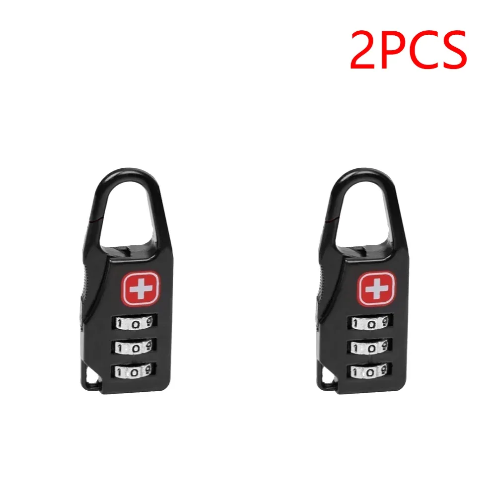 40-1pcs mini cadenas de sécurité à combinaison numérique pour valise, tiroir, armoire, bagage, fermeture éclair