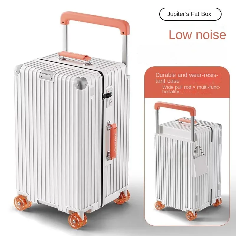valise trolley large ko-ku fat box 2026, nouvelle valise de voyage 20 pouces pour cabine, valise grande capacité 30 pouces avec roues injectées