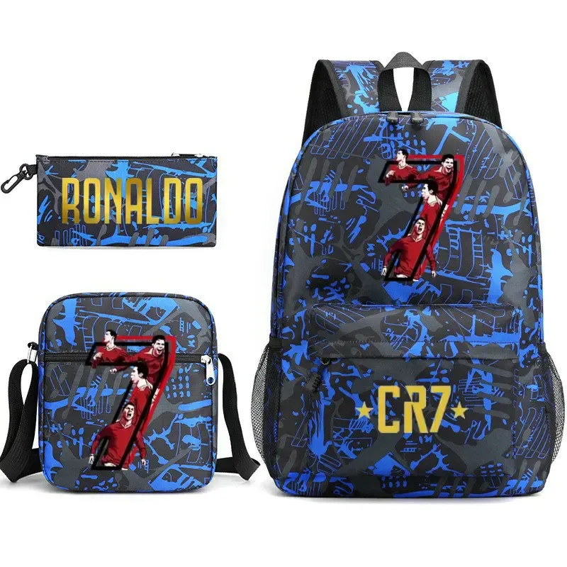 sac à dos de sport cr7 pour femmes et hommes, sacs à dos de voyage de qualité, sacs à livres, mochilas, sac à dos d'école pour étudiants