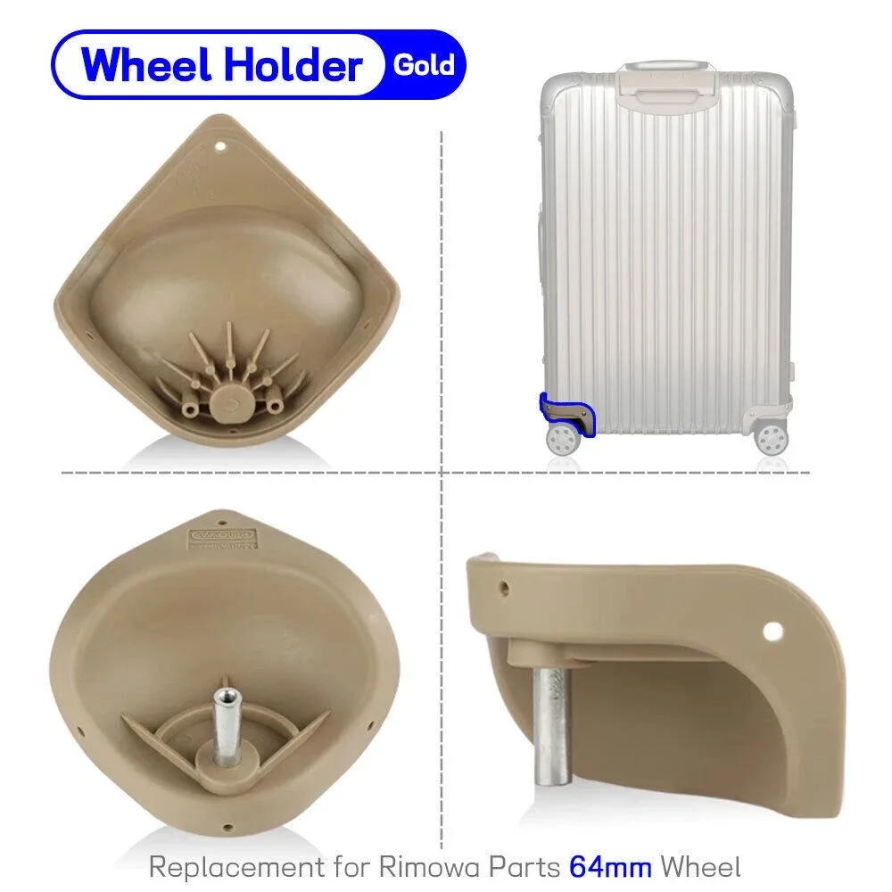 Base de remplacement pour valise, pour roues Rimowa, base fixe, accessoires de réparation de bagages, support de roue, organisateur de voyage