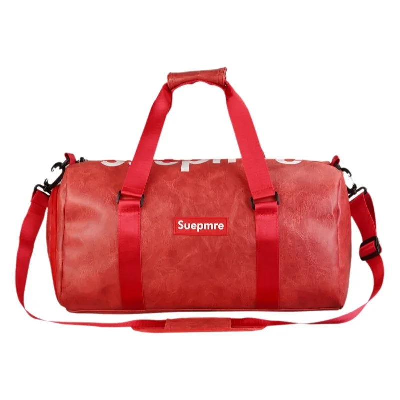 sac de sport multifonctionnel pour femme, sac de voyage court, extensible avec poignée de valise, séparation sec/humide
