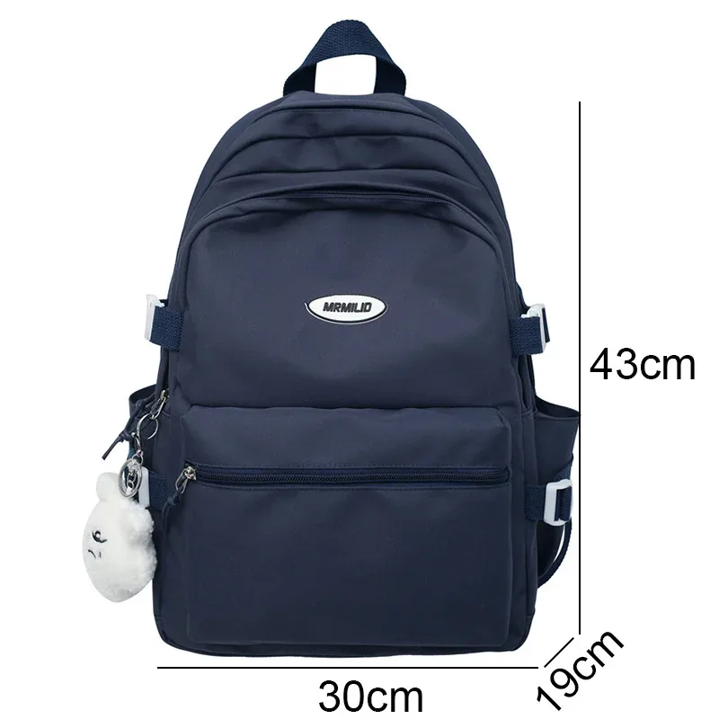 sac à dos de voyage étanche pour filles, violet, en nylon, pour ordinateur portable, livre, tendance, mignon, pour université, nouvelle collection