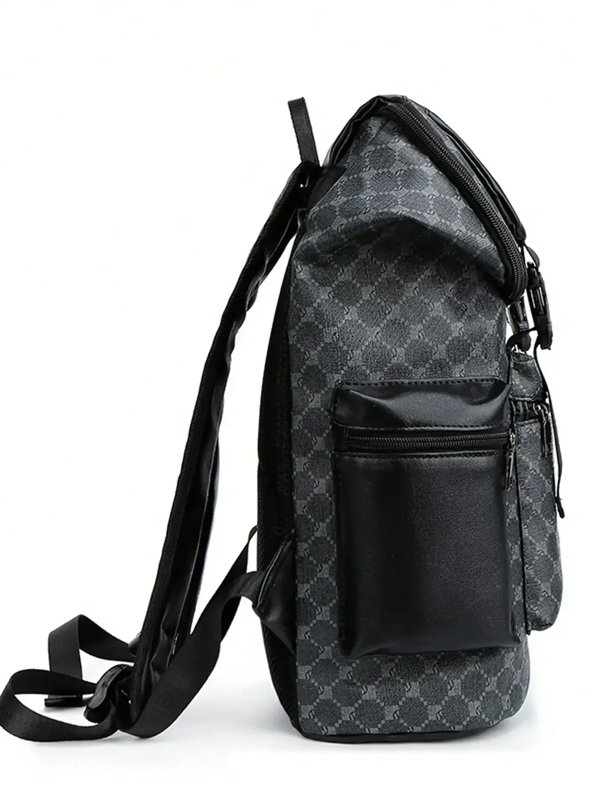sac à dos imprimé chimpu pour hommes, grande capacité pour les voyages et l'école, sac à livres étanche pour ordinateur portable, automne