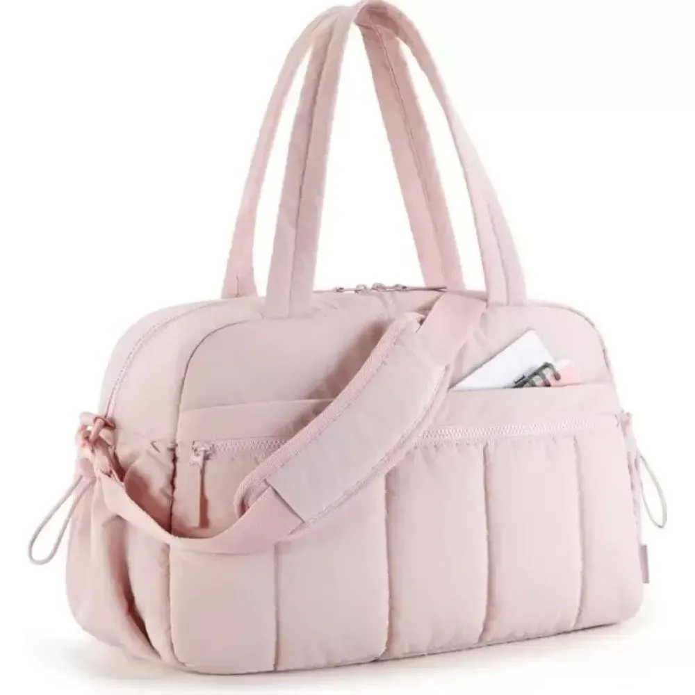 sac de sport en nylon cloud, grande capacité, léger, sac à main de yoga, sac de sport, séparation sèche et humide, imperméable, sac de rangement pour bagages