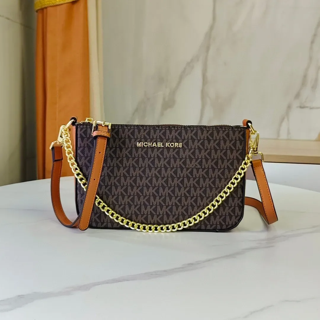 Sac à main classique pour femme de la marque Michael Kors, tout neuf, de luxe, petit modèle, sac à bandoulière et sac porté en travers de haute qualité pour femme.