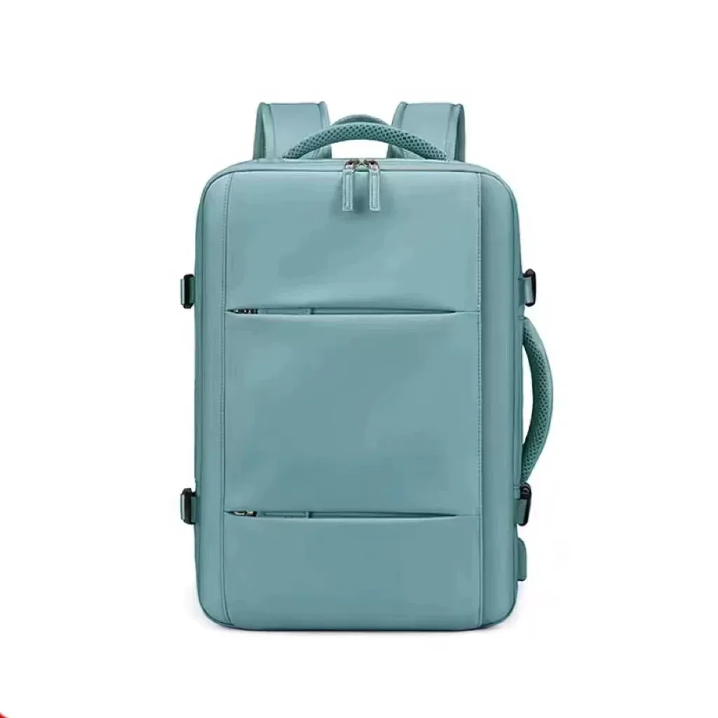 sac à dos de voyage pour hommes et femmes, extensible, 39l, pour randonnée, ordinateur portable, chargement usb, 17 pouces, étanche, pour l'école