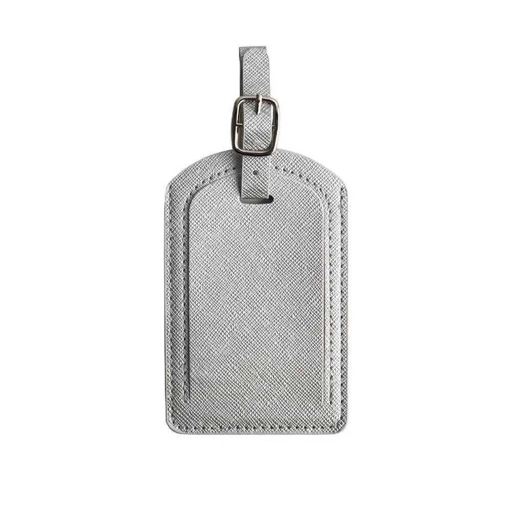 étiquette de bagage en cuir pu pour les fêtes, accessoires de voyage, étiquette de valise d'avion, étiquette de carte d'embarquement