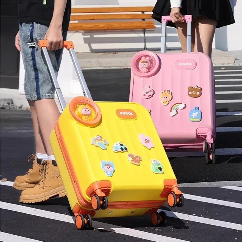 valise mignonne pour enfants de 16 pouces, petite valise à roulettes pour garçons et filles, valise de cabine pour voyage
