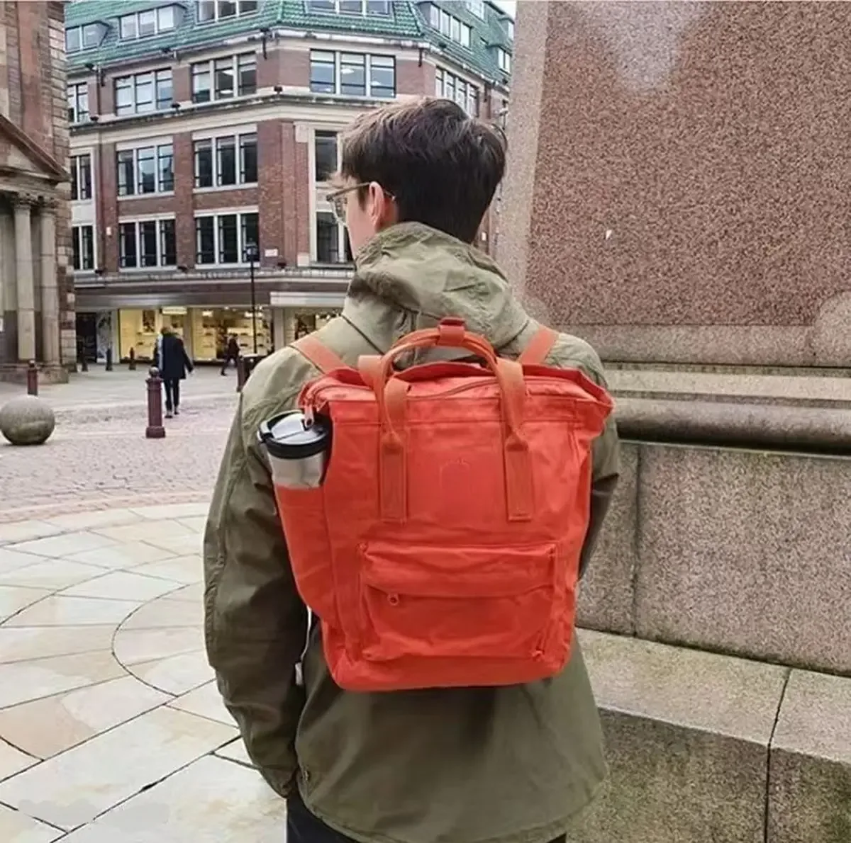fox – sac à dos à trois usages pour ordinateur, sacoche, sac seau, sac à bagages, sac de voyage universel à la mode