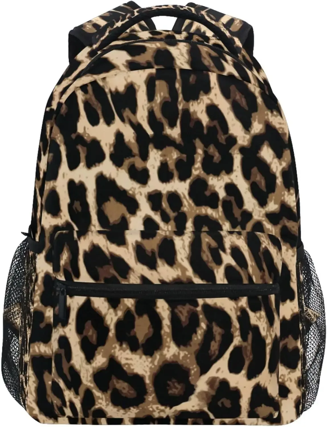 l'école commencez le meilleur vendeur! sac à dos imprimé léopard bleu, motif animal tendance, sac élégant pour les fans de style audacieux