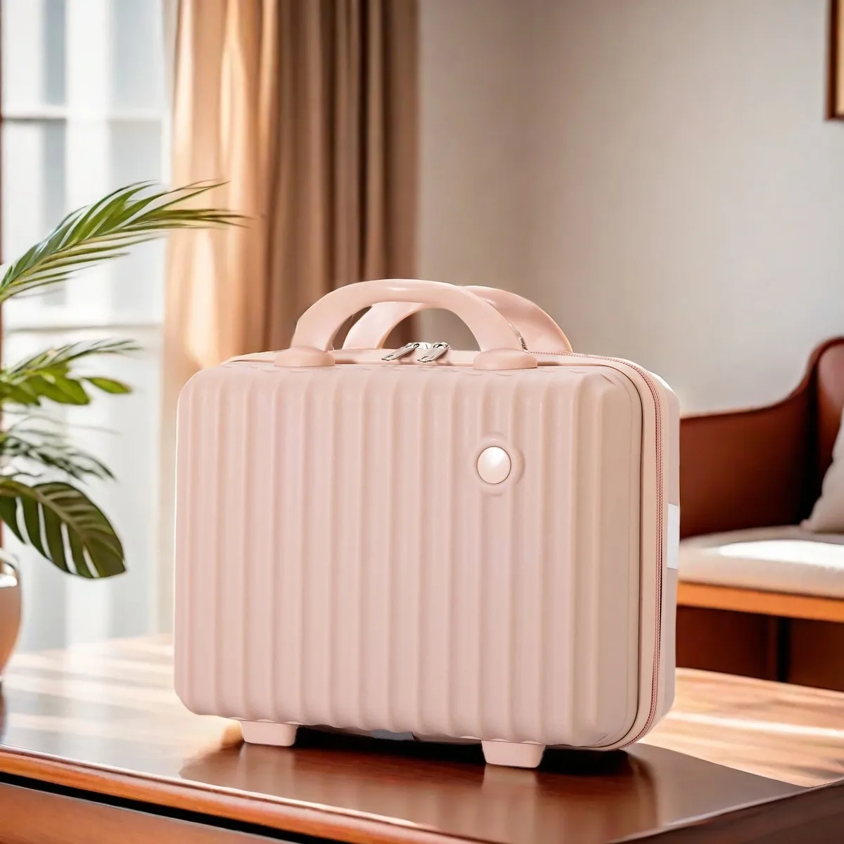 sac à cosmétiques portable pour femmes, grande capacité, trousse de toilette de voyage, nouvelle trousse de toilette élégante 2024