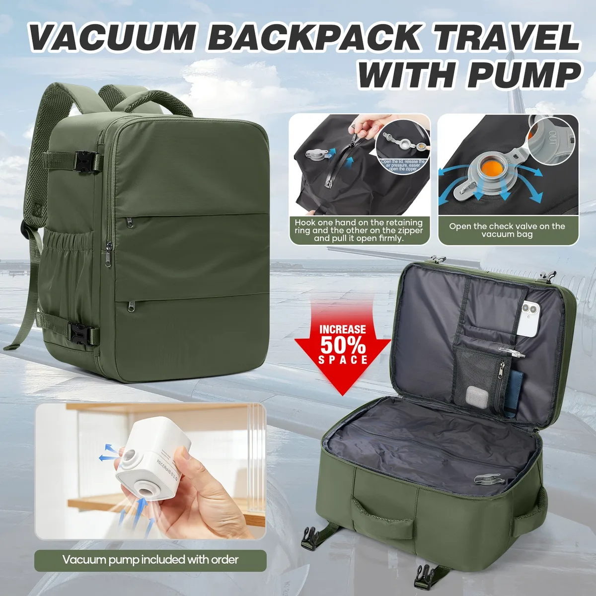 sac à dos de cabine ryanair 40x30x20, sac à dos sous vide avec pompe, sac à dos de travail pour homme, sacs pour homme, sacs de rangement pour vêtements