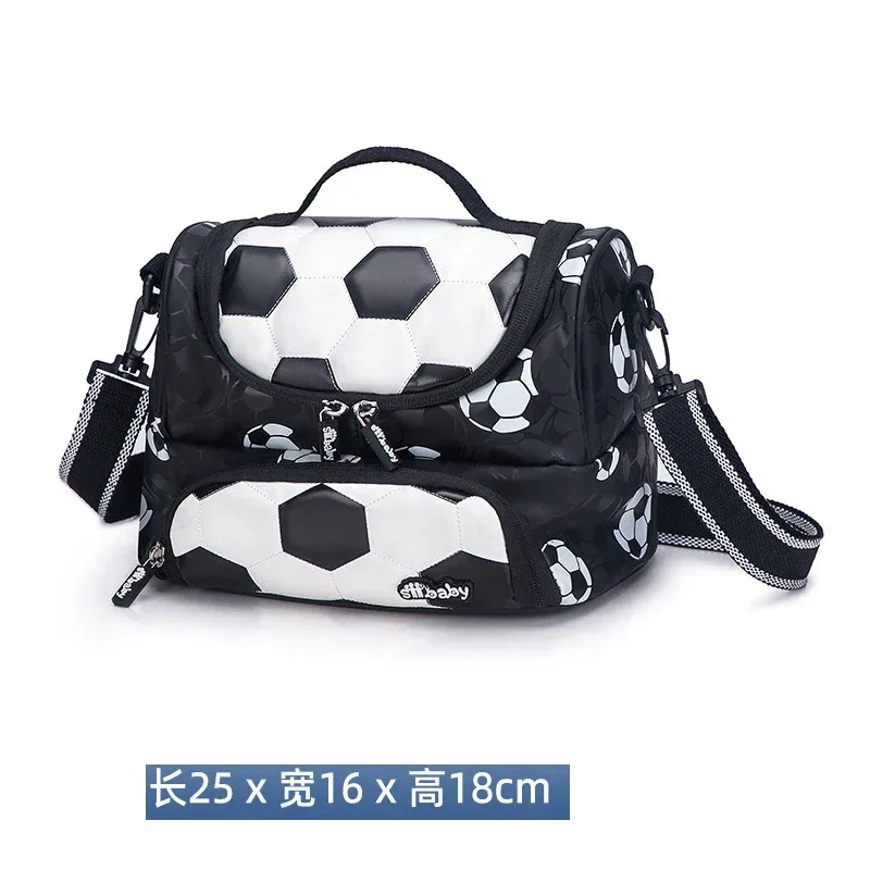 sac d'école orth4wd pour garçons, sac à dos de football de dessin animé pour enfants, cartable pour enfants, haute capacité, étanche, mignon, nouveau, 3d, grade 1-3
