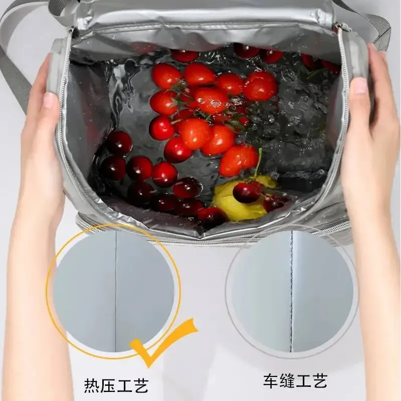 nouveau sac à dos isotherme grande capacité pour bière, camping, pique-nique, randonnée en plein air, sac à dos thermique
