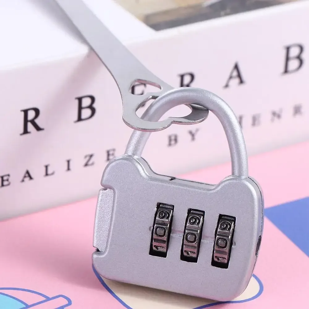 cadenas à code numérique en alliage de zinc, 1 pièce, pratique pour armoire, valise à roulettes, fermeture écl