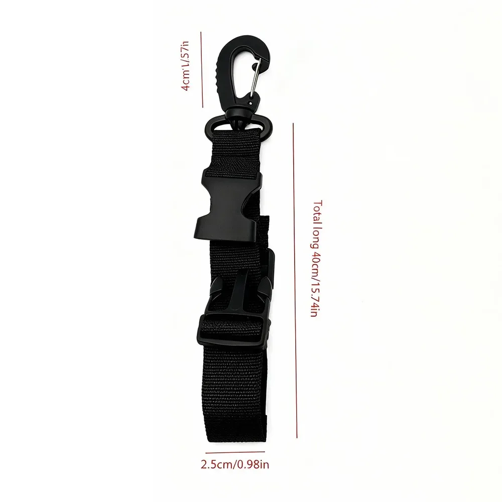 sangle de bagage externe rotative à 360 degrés pour sac à dos de voyage, installation rapide, accessoires externes pour sacs à dos, valises et sacs de voyage