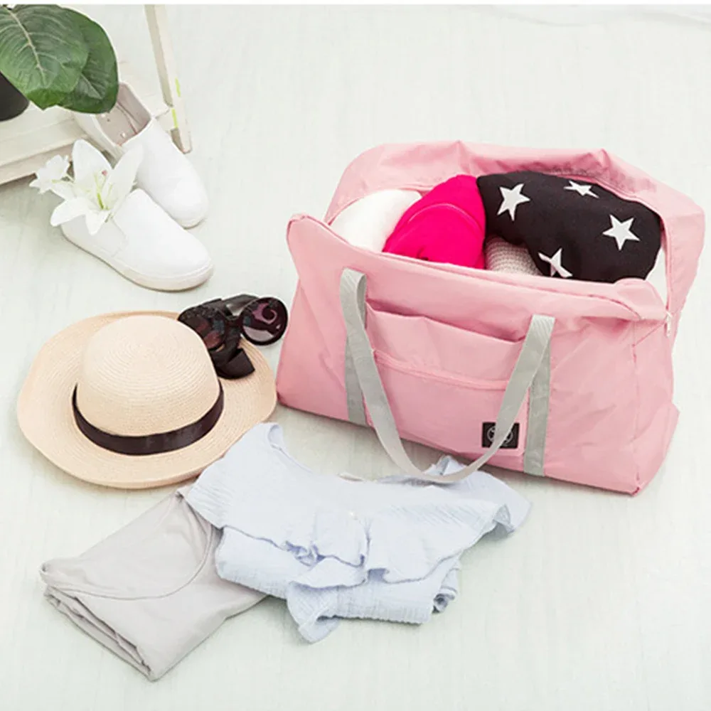 sac de voyage pliable, compatible avec une valise, sac de rangement de voyage, sac de déménagement grande capacité et sac d'organisation pour vêtements
