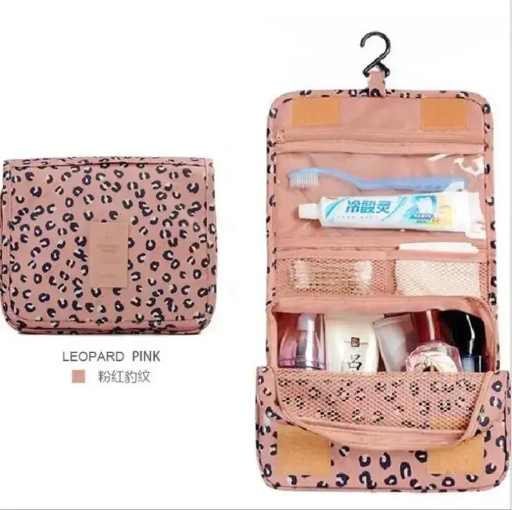 crochet de voyage sac cosmétique femmes sac de maquillage étanche articles de toilette pochette de beauté unisexe salle de bain nécessaire maquillage organisateur de rangement