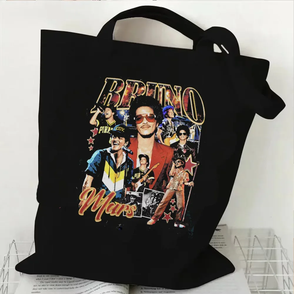 sac fourre-tout pliable bruno mars, sac à provisions, sac à bandoulière y2k pour femme
