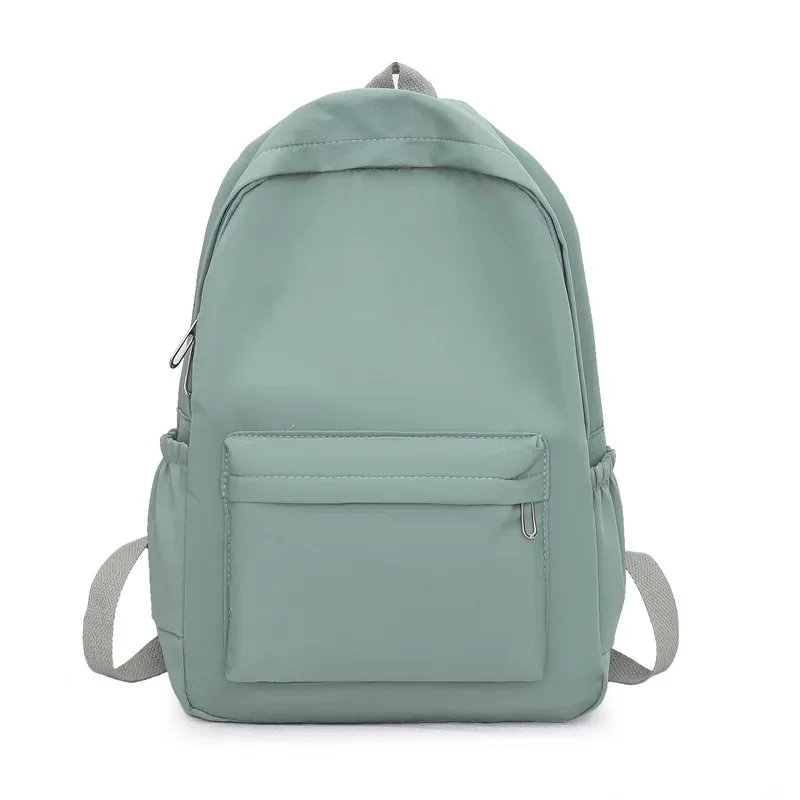 sac à dos décontracté de grande capacité, style ins, mode filles, couleur unie, bonbons, simple, étudiant