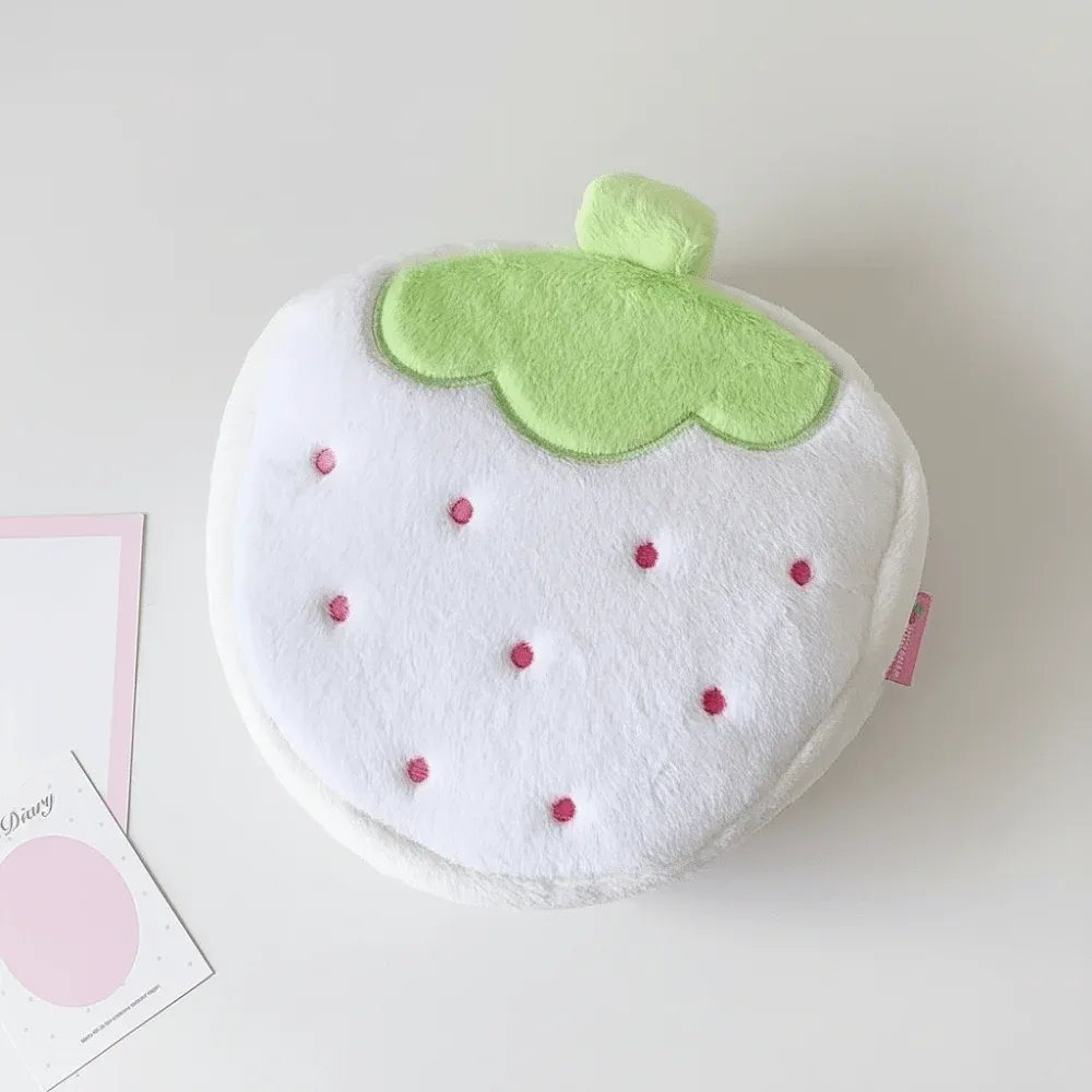 nouvelle trousse de maquillage à motif fraise, grande capacité, trousse de toilette, sac de voyage