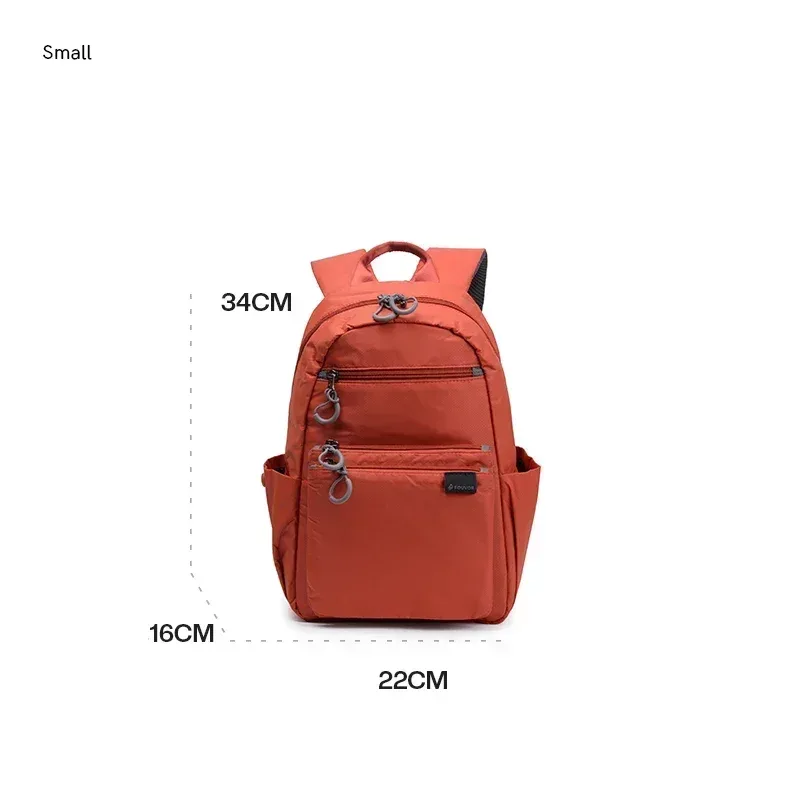 foueissac à dos étanche pour femme, grande capacité, toile de sport, sacs à dos pour ordinateur portable, voyage, mode, sac d'école en nylon pour étudiant, 2802-02