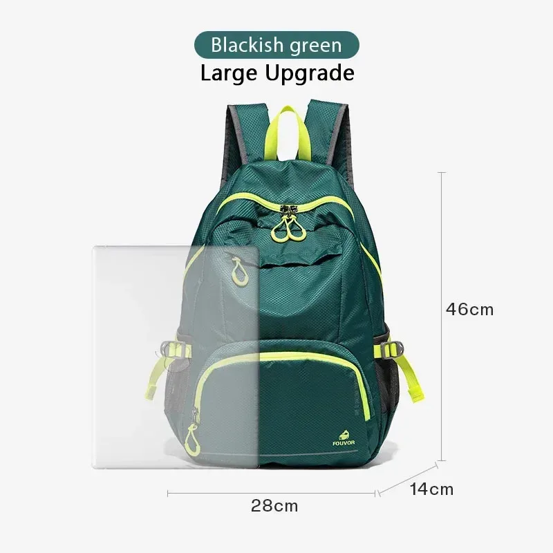 sac à dos pliable multifonctionnel léger et imperméable fouvor 2026 pour activités de plein air, voyages, randonnée et école 3037-06