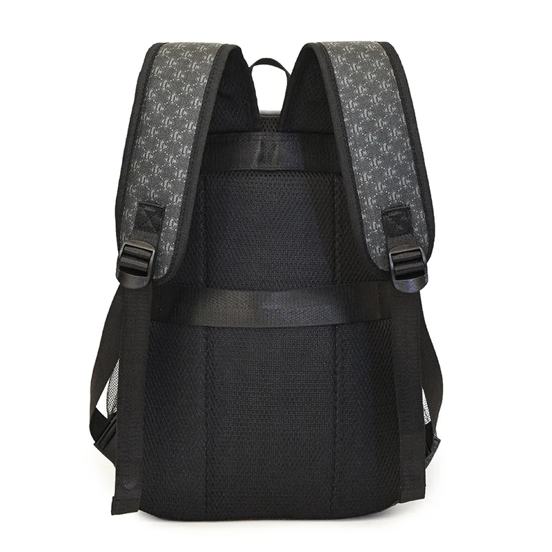 Sacs à dos de luxe pour hommes, sac d'ordinateur de grande capacité de haute qualité, sac à bandoulière étanche en PU, sac d'école de Style Vintage