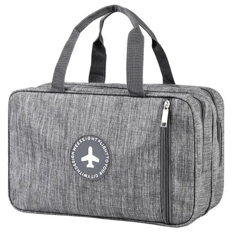 sac à bagages multifonction de grande capacité pour court voyage, sac de maquillage pour femmes et hommes, sac de sport étanche en tissu oxford portatif