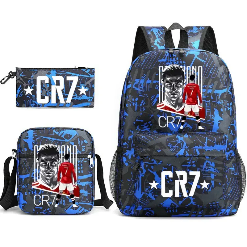 sac à dos de sport cr7 pour femmes et hommes, sacs à dos de voyage de qualité, sacs à livres, mochilas, sac à dos d'école pour étudiants