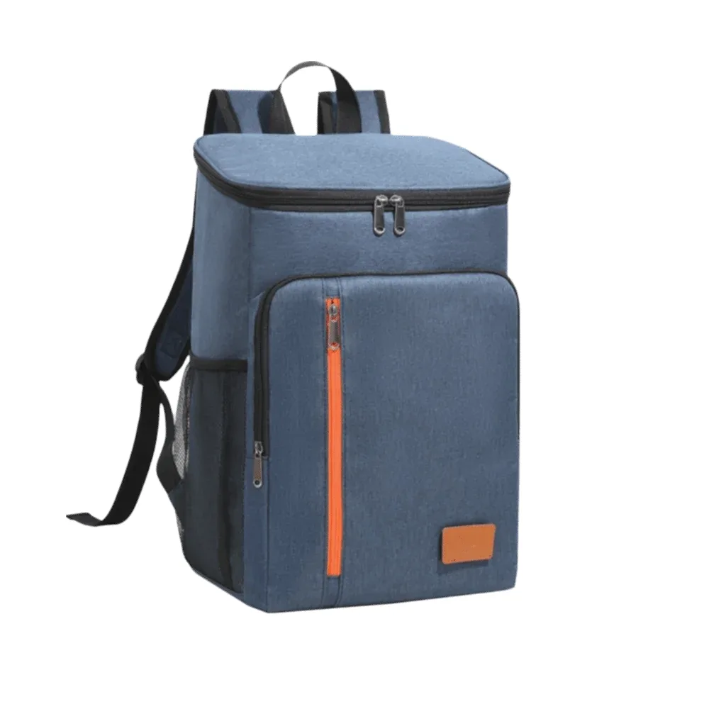 sac à dos isotherme en tissu oxford, double bandoulière, sac repas thermique portable, sac isotherme épais et tendance de grande capacité