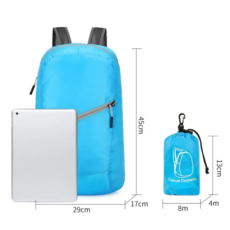 sac à dos de voyage pliable portable, sac d'alpinisme multifonctionnel, sac de sport léger, étanche, unisexe, extérieur