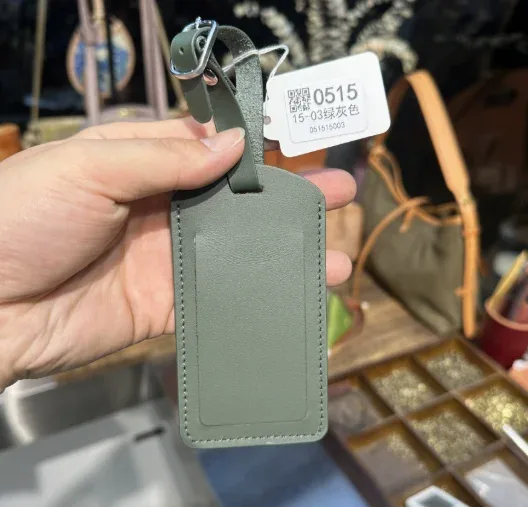 étiquette de bagage en cuir personnalisable, étiquette de valise en cuir véritable de luxe, accessoires de voyage pour femmes, lettres personnalisées, étiquette de bagage pour hommes