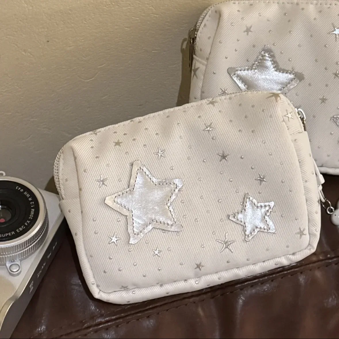 nouvelle trousse de maquillage star elements, mini sac de rangement multifonctionnel de voyage, pochette portable pour femmes